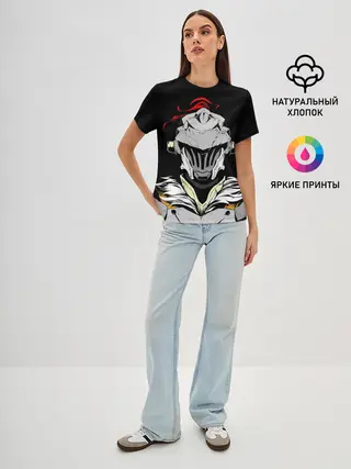 Женская базовая футболка / Goblin Slayer 3