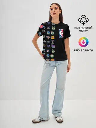 Женская базовая футболка / NBA