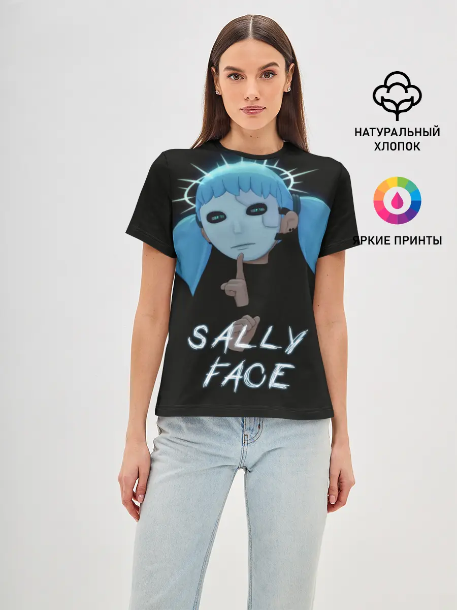 Женская базовая футболка / Sally Face