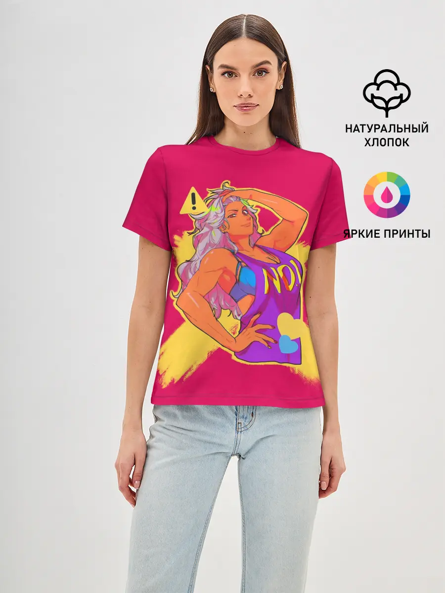 Женская базовая футболка / Nikaido