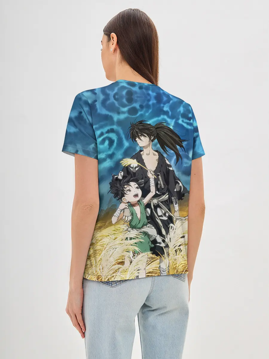 Женская базовая футболка / Хяккимару с Дороро | DORORO