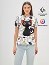 Женская базовая футболка / Котэ | Котята