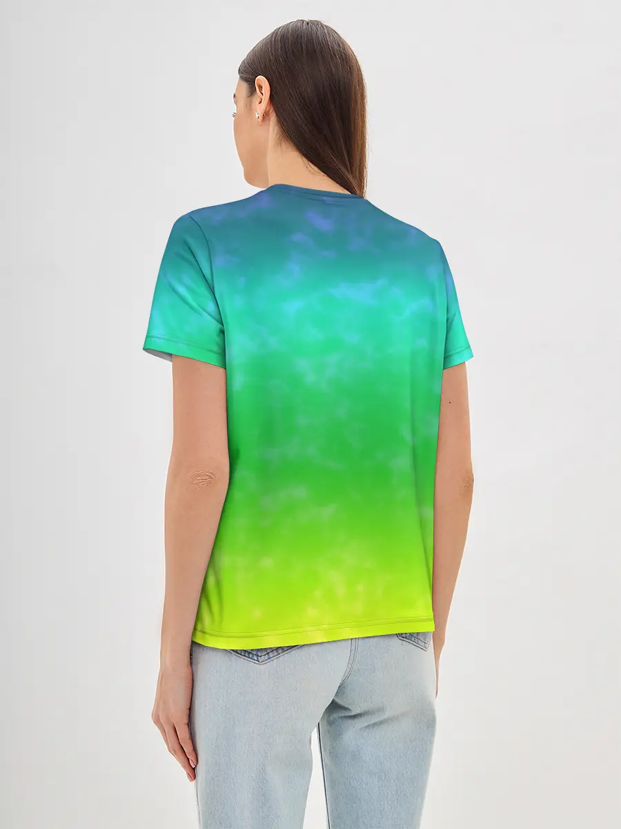 Женская базовая футболка / СВЕЖЕЕ ЛЕТО