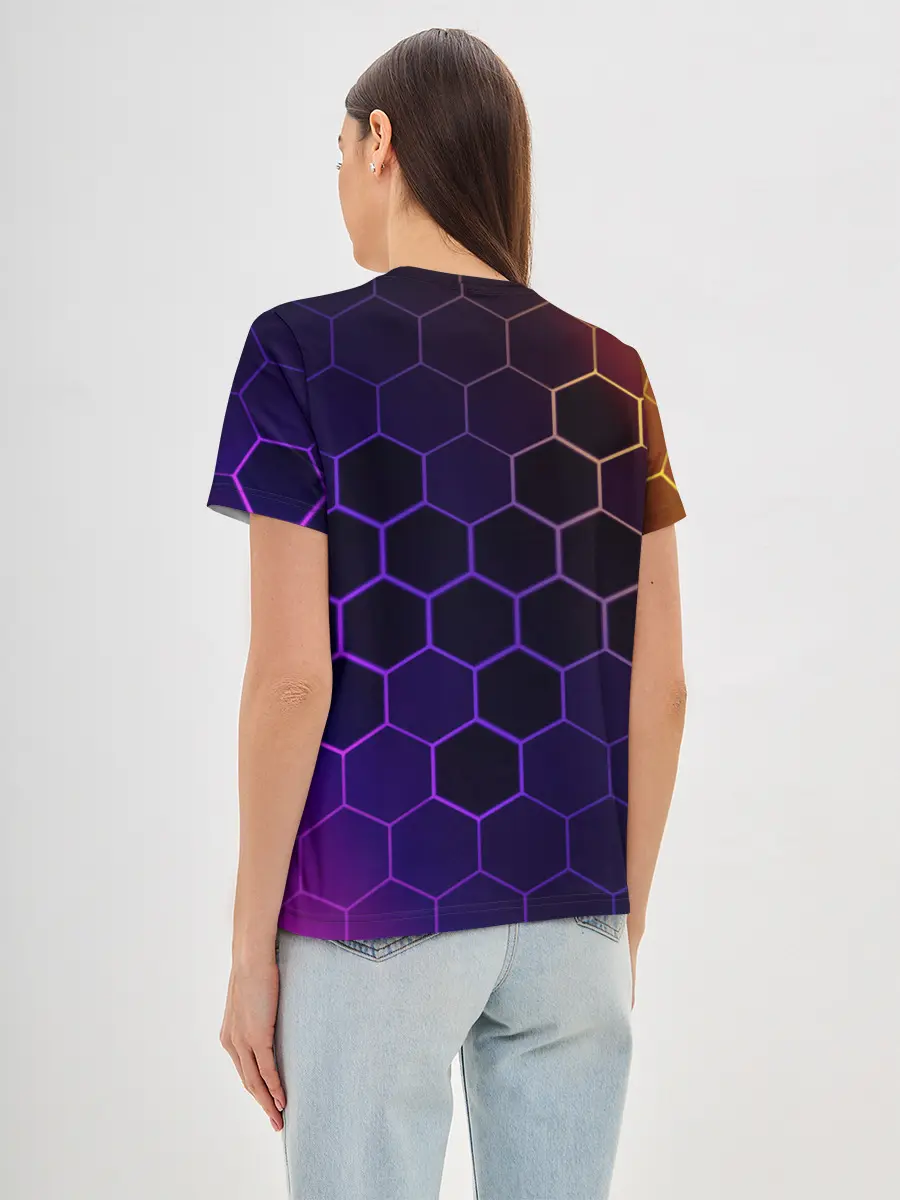 Женская базовая футболка / AMONG US / АМОНГ АС