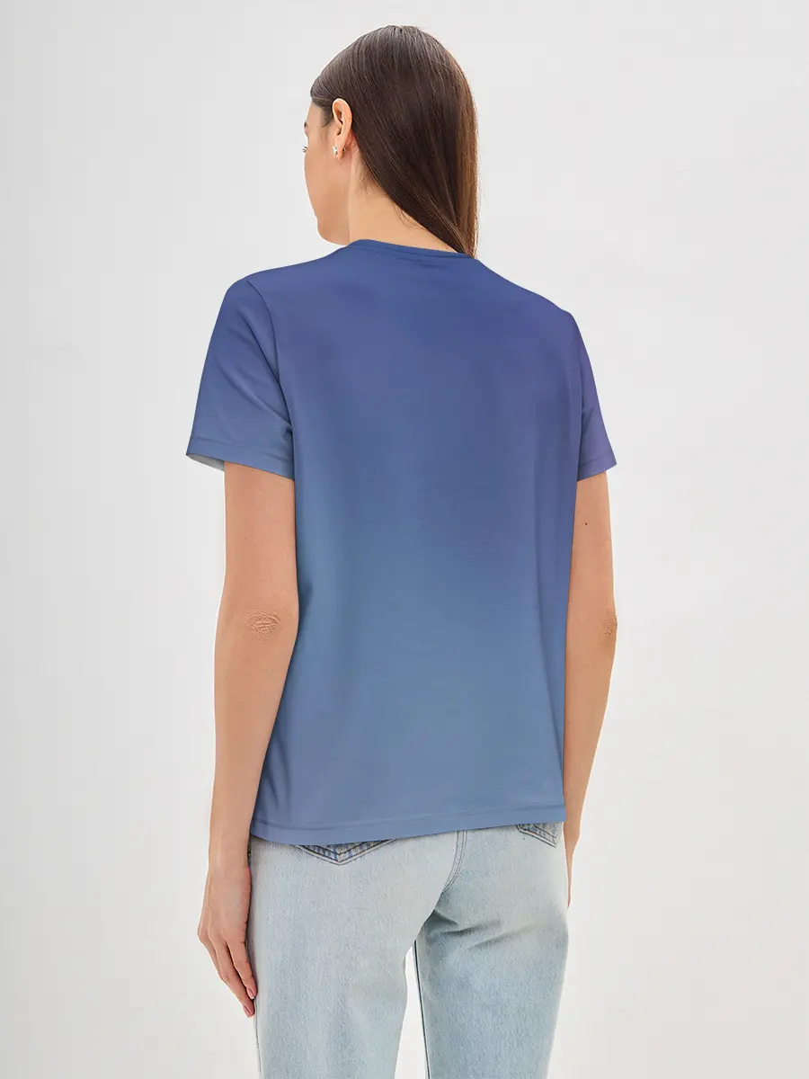 Женская базовая футболка / Your Name