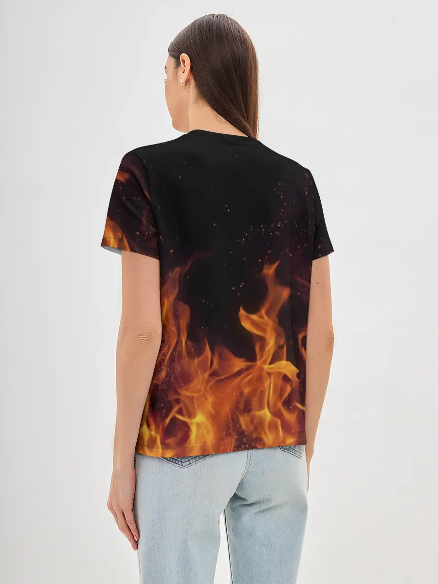 Женская базовая футболка / Pink Floyd