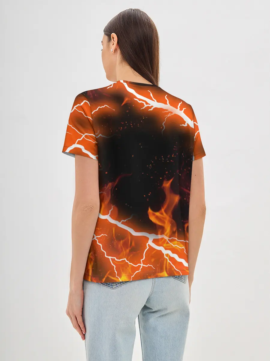 Женская базовая футболка / КЛИНОК РАССЕКАЮЩИЙ ДЕМОНОВ