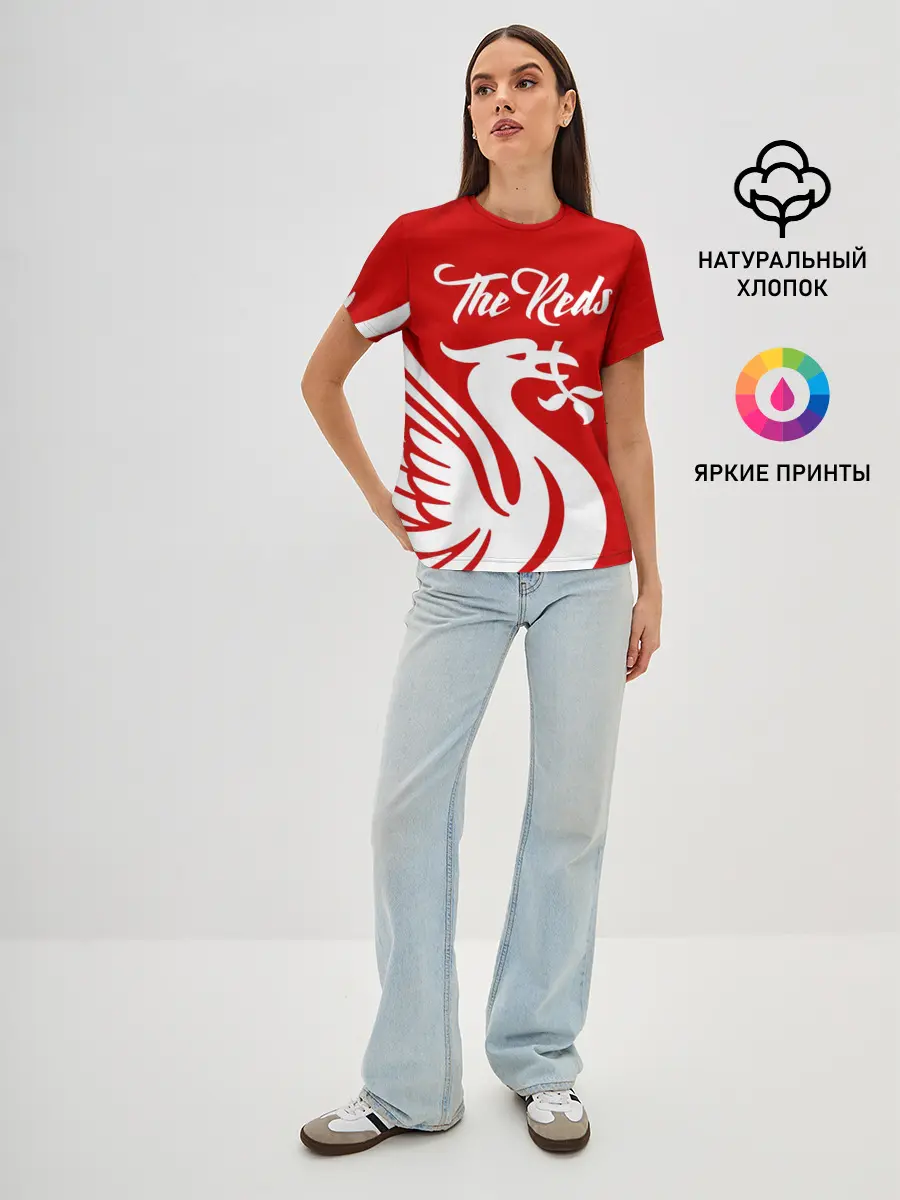 Женская базовая футболка / Ливерпуль