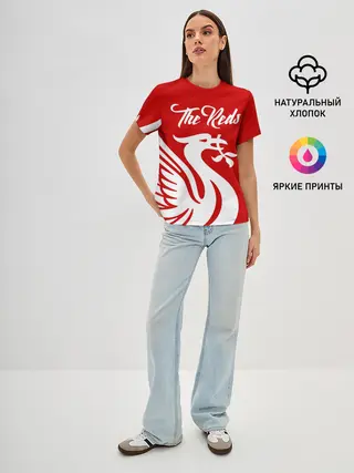 Женская базовая футболка / Ливерпуль