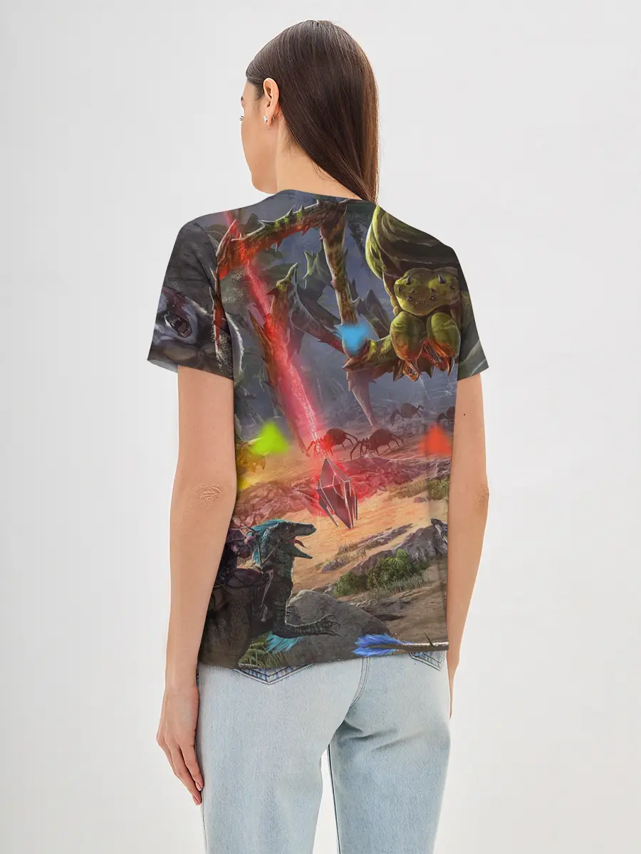 Женская базовая футболка / Ark: Survival Evolved