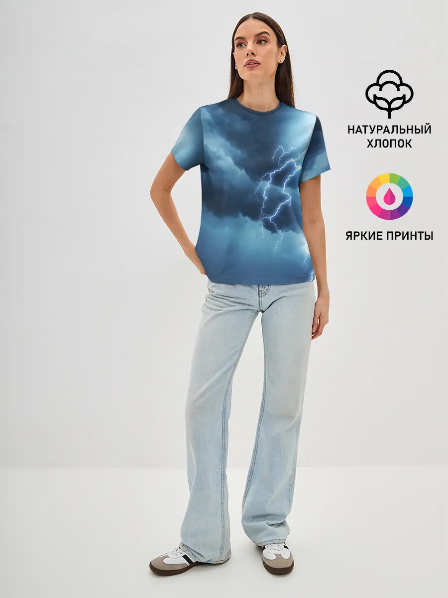 Женская базовая футболка / STORM