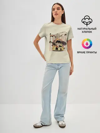 Женская базовая футболка / Виллоу