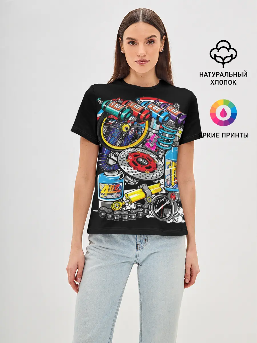 Женская базовая футболка / Gas Garage