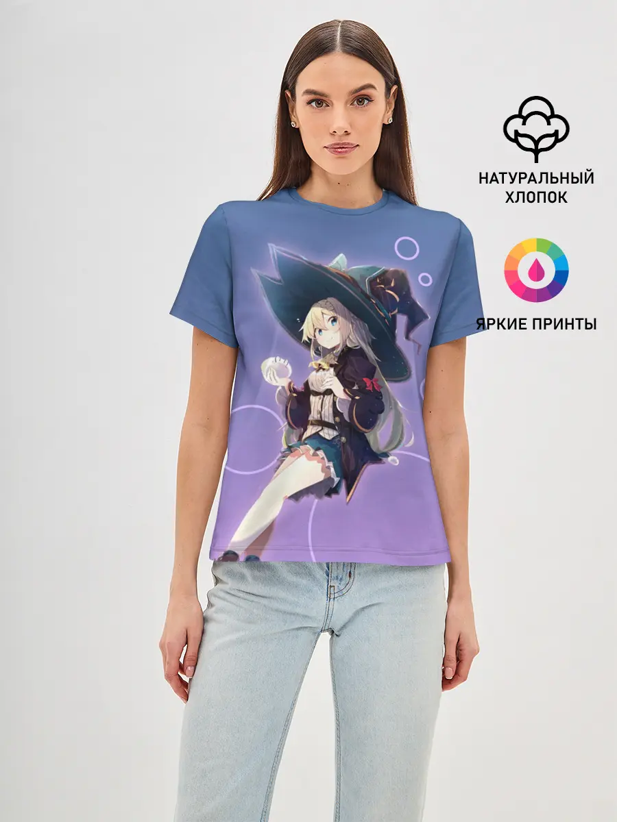 Женская базовая футболка / Убивая слизней 300