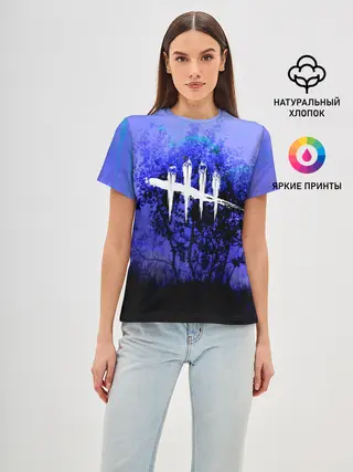 Женская базовая футболка / Dead by Daylight