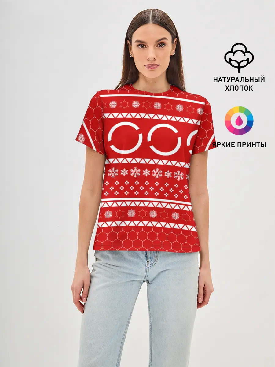 Женская базовая футболка / СВИТЕР DETROIT BECOME HUMAN