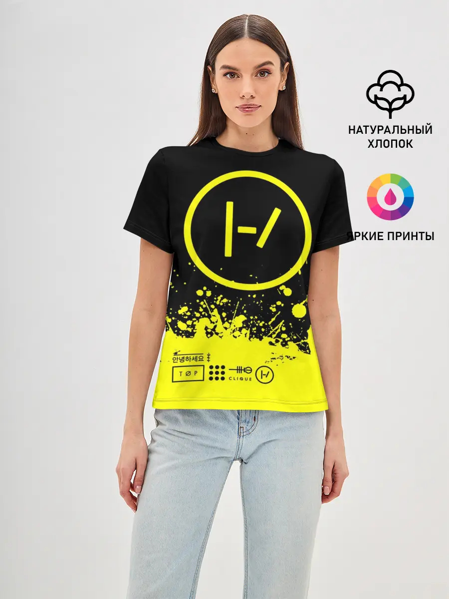 Женская базовая футболка / Twenty One Pilots