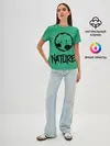 Женская базовая футболка / Emblems Nature