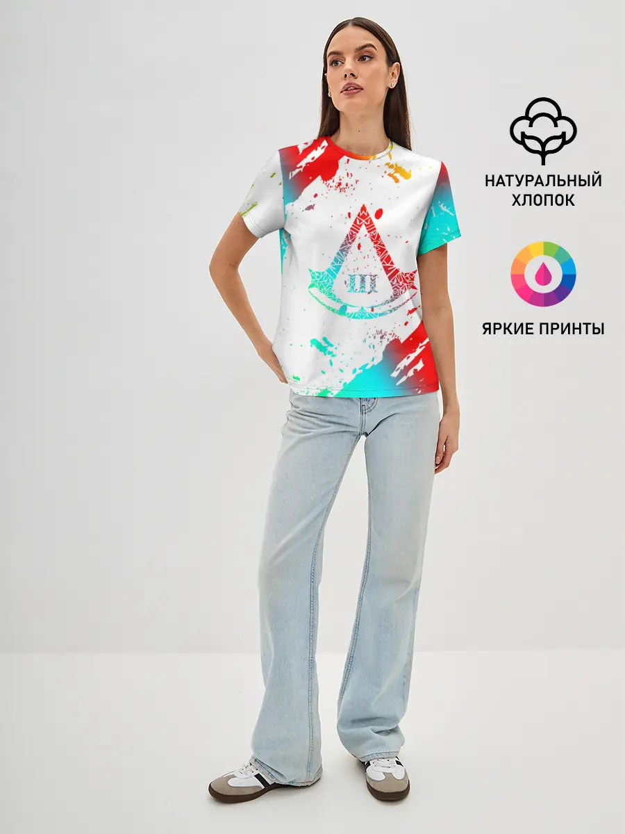 Женская базовая футболка / Assassin’s Creed