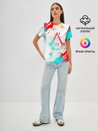 Женская базовая футболка / Assassin’s Creed