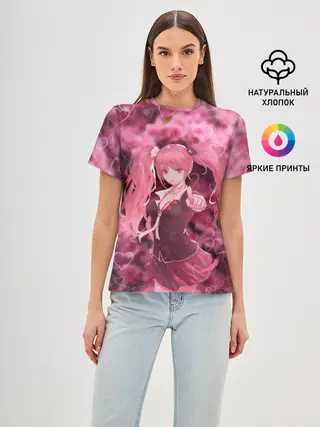 Женская базовая футболка / Джунко Эношима