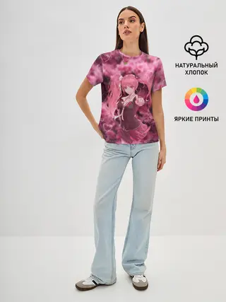 Женская базовая футболка / Джунко Эношима