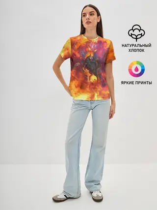 Женская базовая футболка / Nightmare | Найтмар