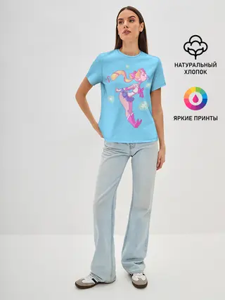 Женская базовая футболка / Sailor Moon | Сейлор Мун