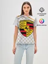 Женская базовая футболка / PORSCHE