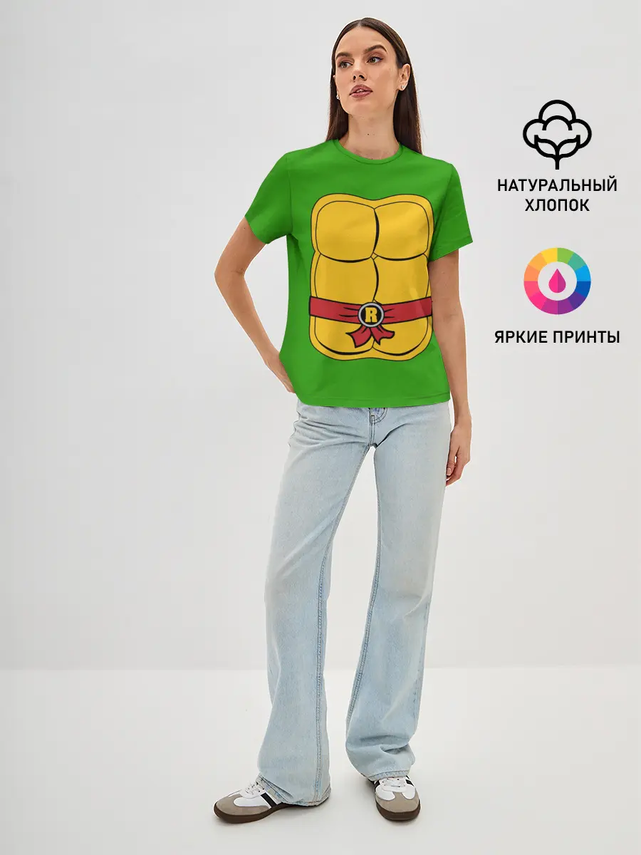 Женская базовая футболка / Черепашки-ниндзя