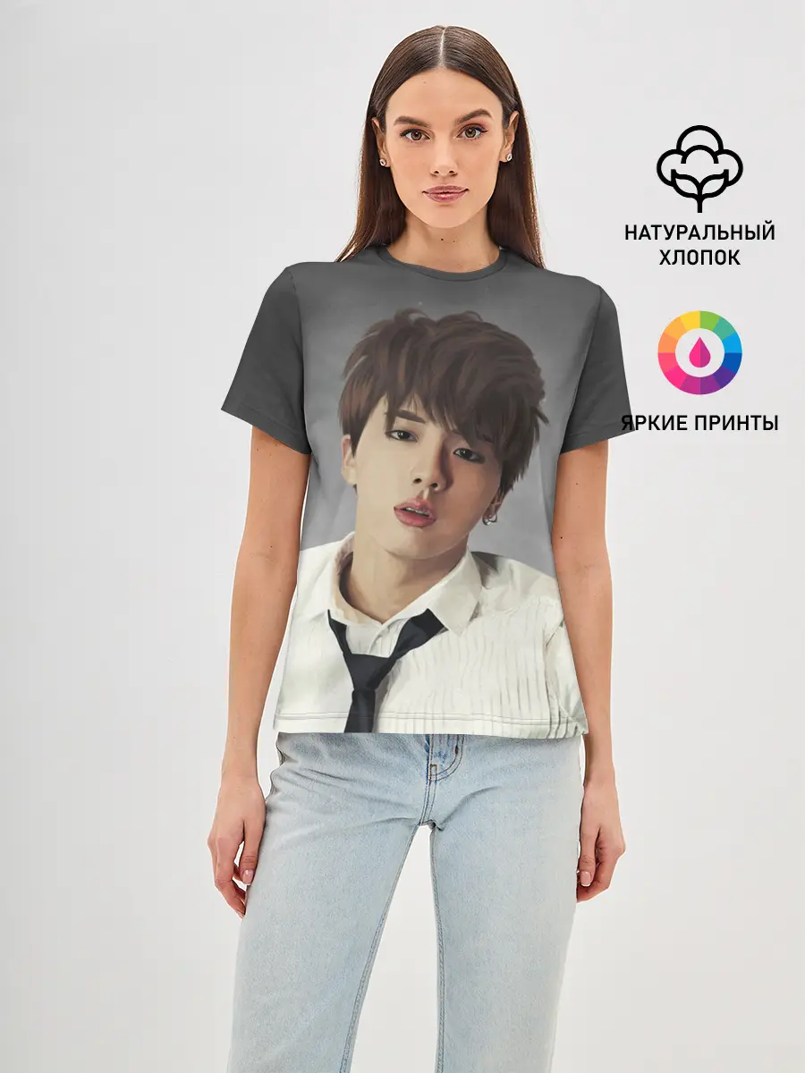 Женская базовая футболка / Tie
