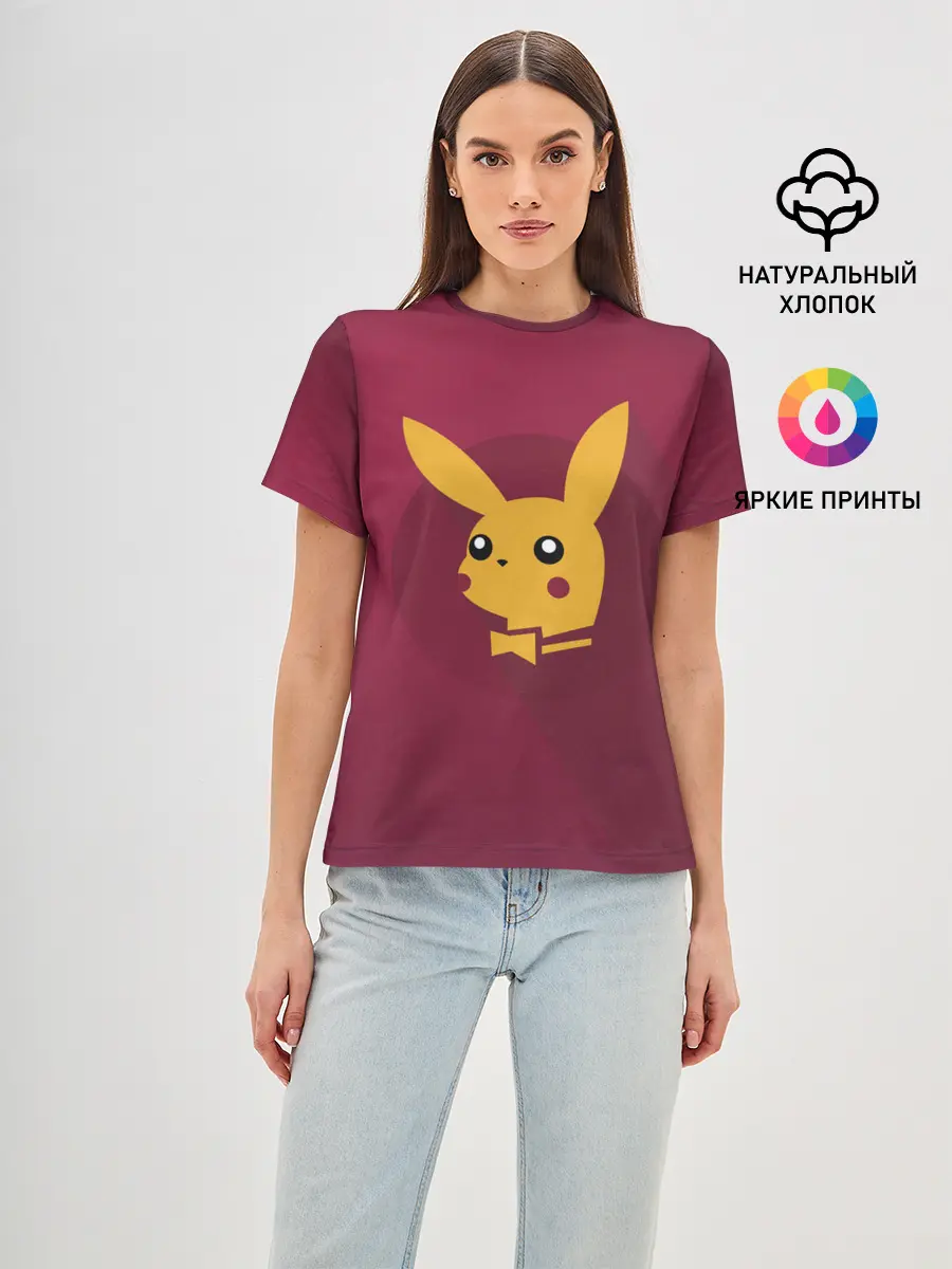 Женская базовая футболка / Плейчу