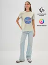 Женская базовая футболка / Nasa x Rocket league