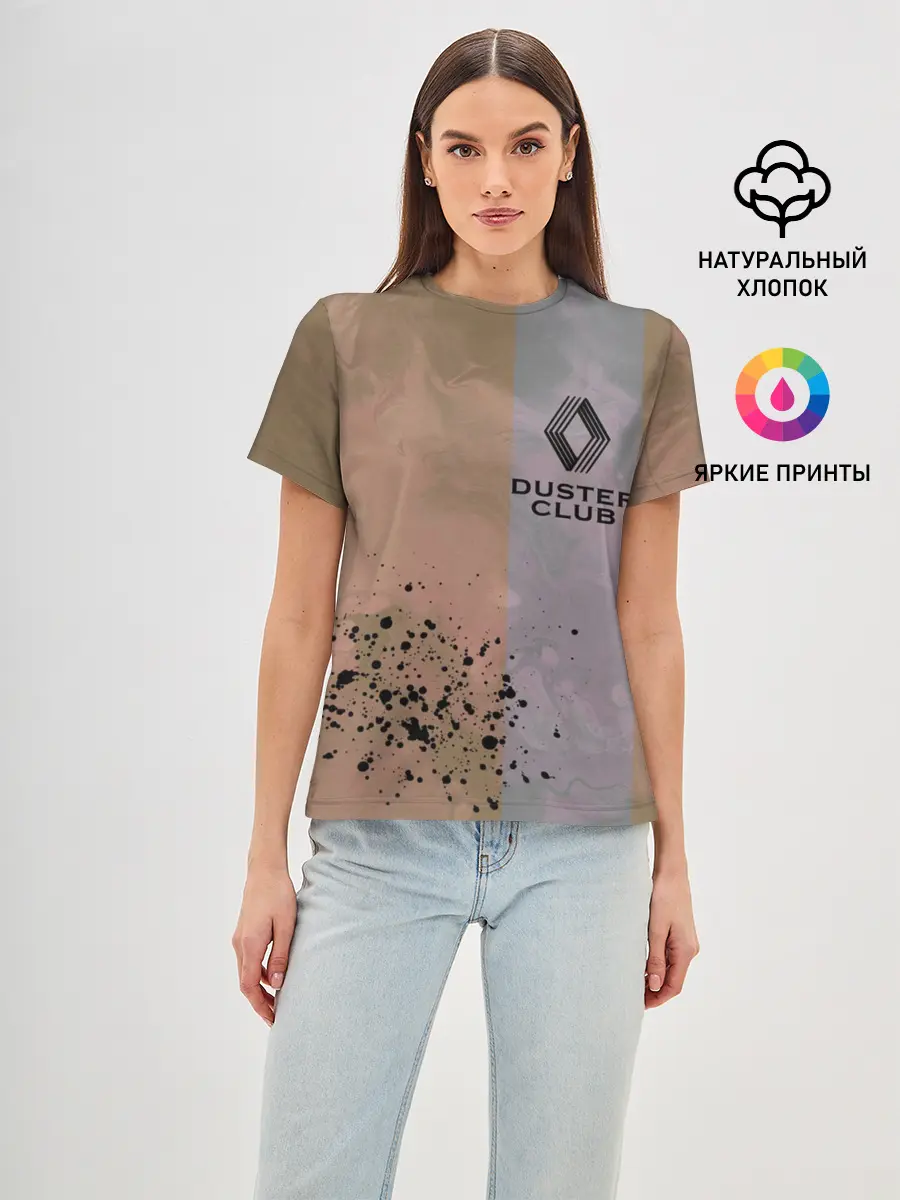Женская базовая футболка / Renault Duster Club | Рено Дастер Клуб