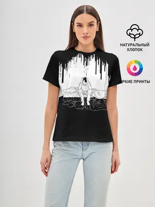 Женская базовая футболка / РАБОТА ДОМ | ДЕНЬ СУРКА