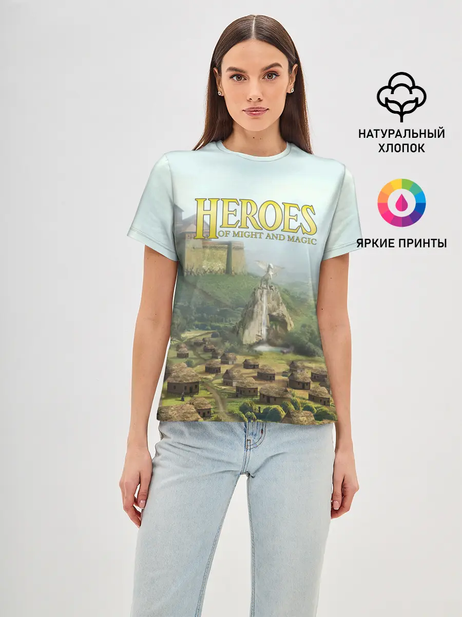 Женская базовая футболка / Оплот | Heroes of Might and Magic 3