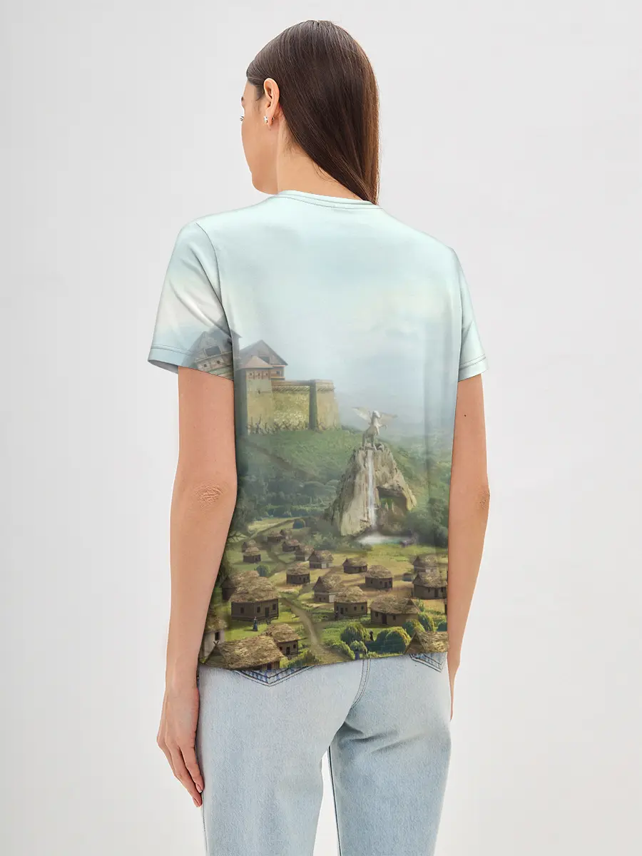 Женская базовая футболка / Оплот | Heroes of Might and Magic 3