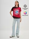 Женская базовая футболка / FC BAYERN / БАВАРИЯ