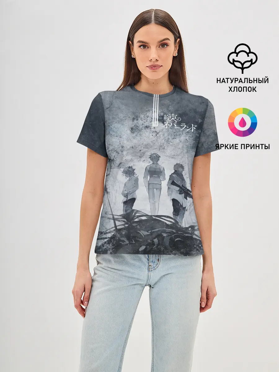 Женская базовая футболка / The Promised Neverland