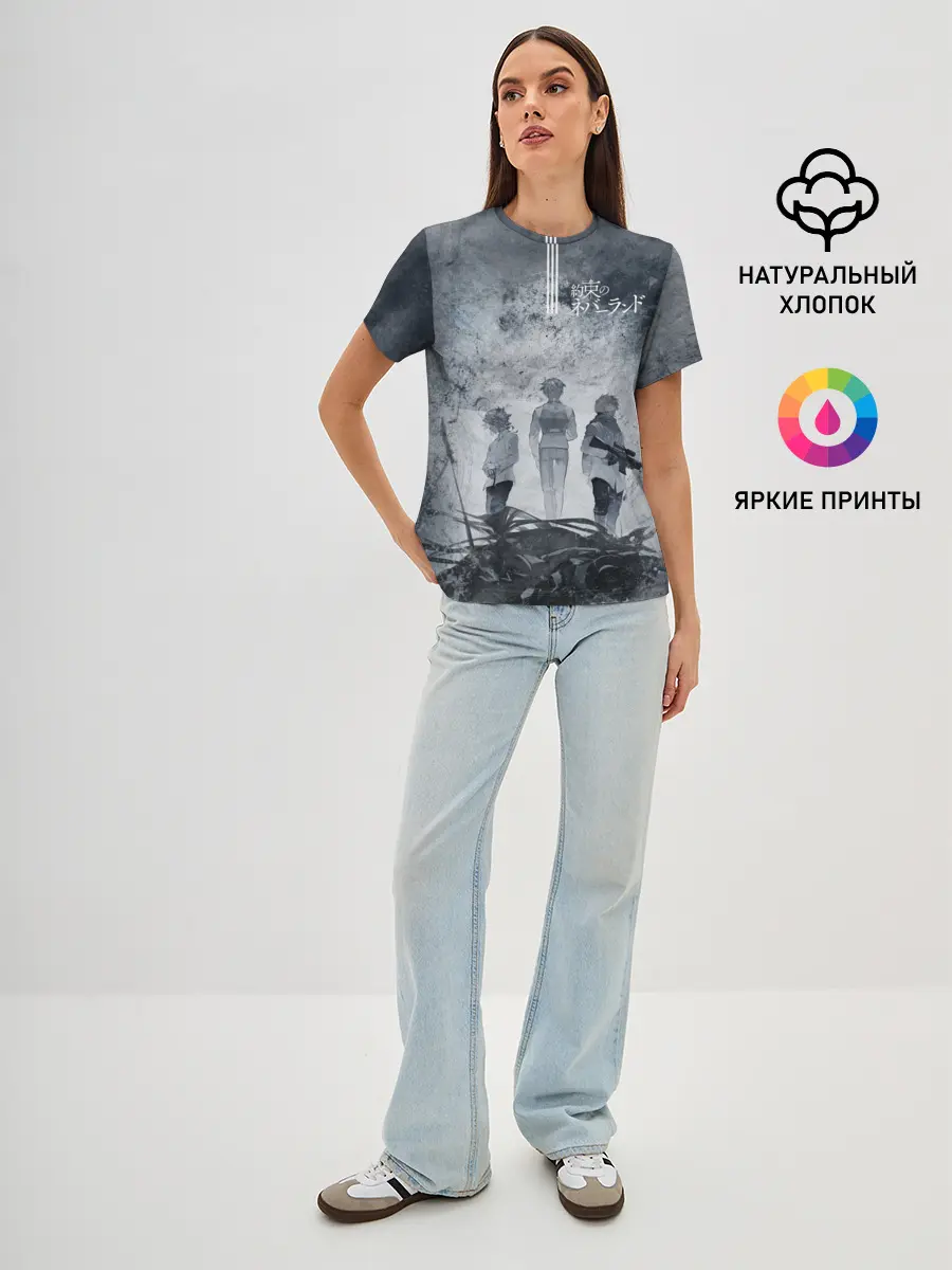 Женская базовая футболка / The Promised Neverland