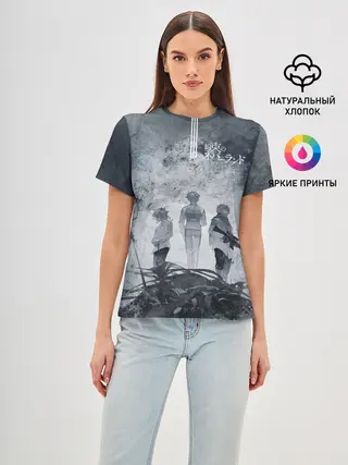 Женская базовая футболка / The Promised Neverland