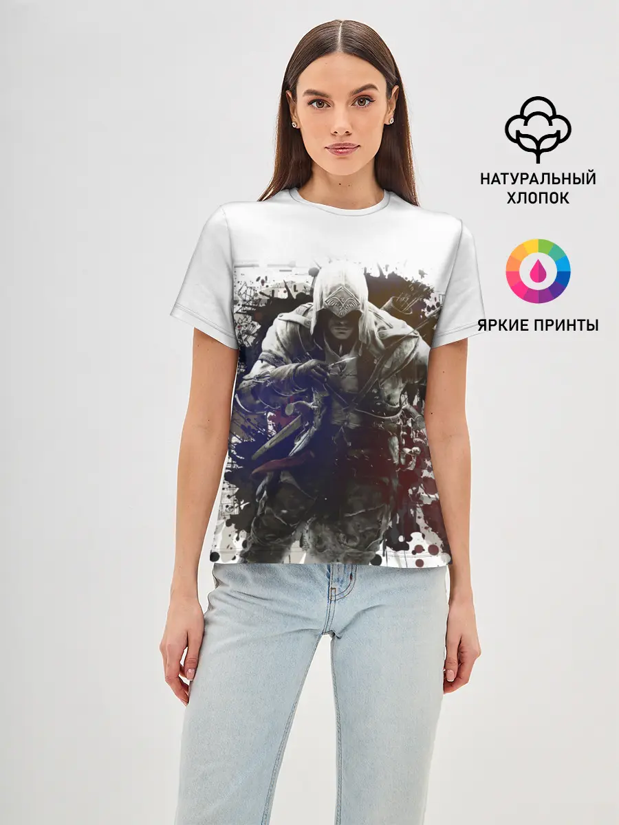 Женская базовая футболка / Assassins Creed