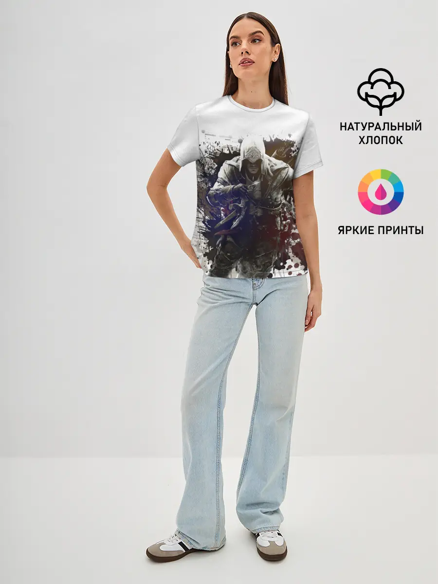 Женская базовая футболка / Assassins Creed