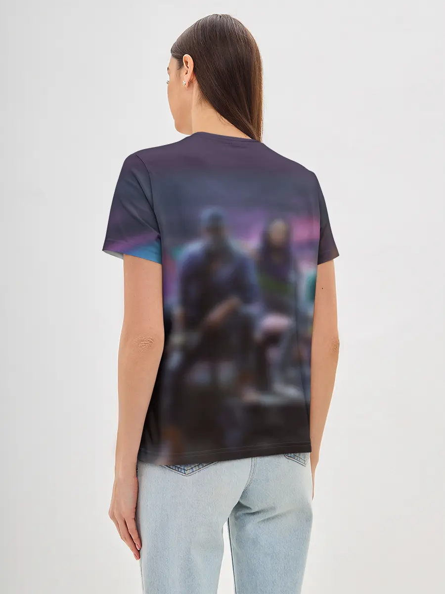 Женская базовая футболка / Watch dogs