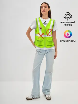 Женская базовая футболка / Работник года