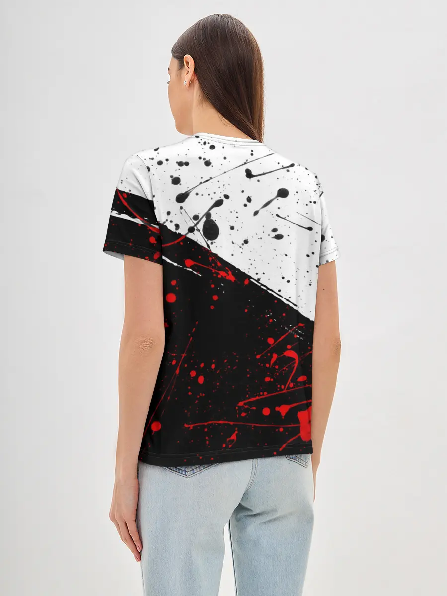 Женская базовая футболка / Berserk: Черная маска