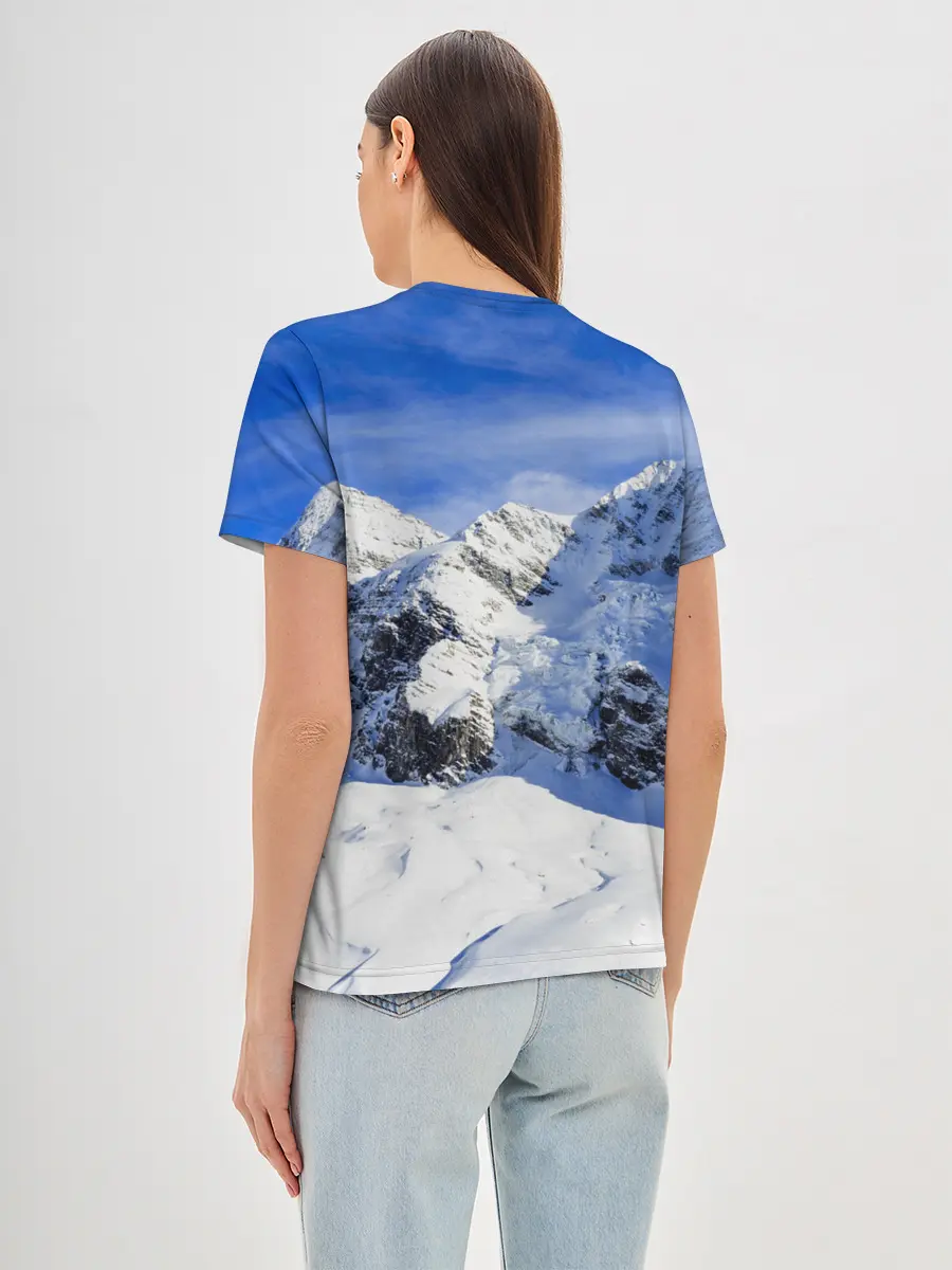 Женская базовая футболка / Рей Аянами