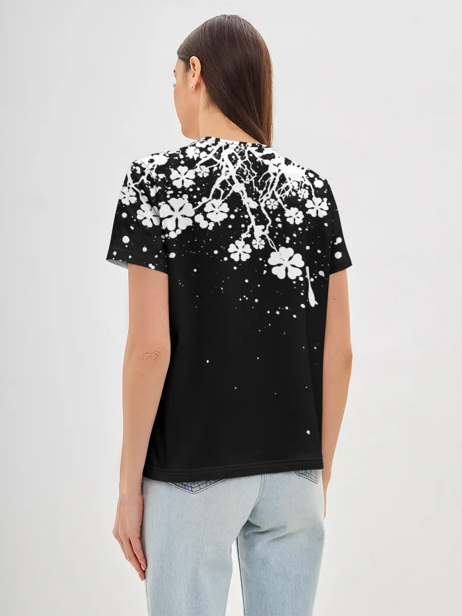 Женская базовая футболка / Black clover: Asta