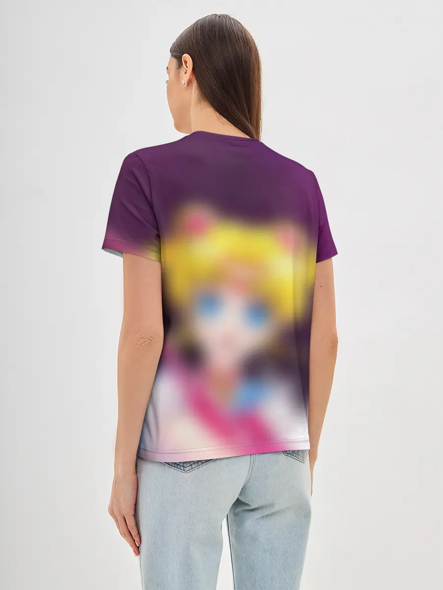 Женская базовая футболка / Sailor Moon