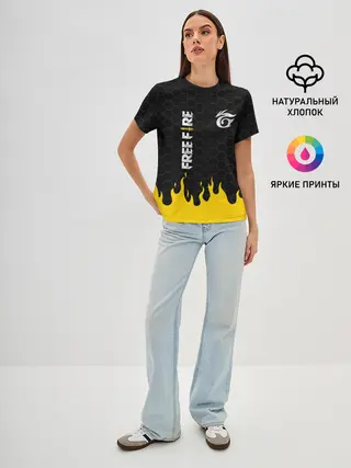 Женская базовая футболка / GARENA FREE FIRE
